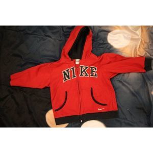 Nike Red & Black‎ Light Jacket Size 4T